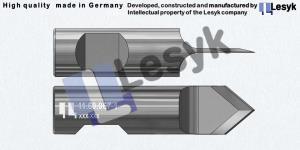 VHM-Messerklinge 80°  25 mm asym. 