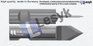 VHM-Messerklinge 60°-1  ø 8 mm 