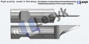 TC knife blade 24°-0,64  ø 8 mm 