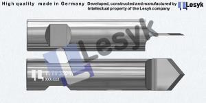 VHM-Messerklinge 100°-0,5  ø 8 mm asym. 