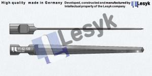 VHM-Messerklinge 3° / 2x30" / 55 mm 