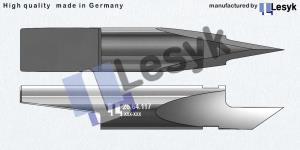 TC knife blade KC15 ( Z5 ) 