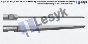 VHM-Messerklinge 3,5° / 60 mm 