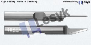 VHM-Messerklinge 15°  10 mm 