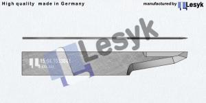 VHM-Messerklinge 10°-25°-10° 