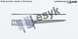 VHM-Messerklinge 5°-25°-10° 