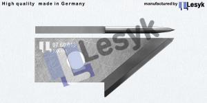 TC knife blade 40°/40°  1,0 mm 