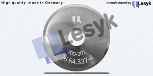 lame circulaire en cabure de tungstène  ø 32 x 8 x 0,6 mm