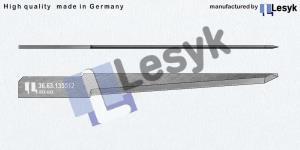 lame en carbure de tungstène 15°-25°-4° 