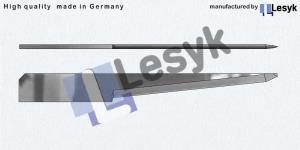 VHM-Messerklinge 0°-25°-6° 