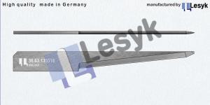 TC knife blade 0°-25°-6° 