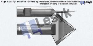 VHM-Messerklinge 80°-14  ø 8 mm 