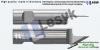 TC knife blade 30°  ø 8 mm asym. 