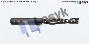 TC milling acrylic bit ø 8,0 - 42 mm up cut Z1 - balanced -