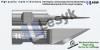 TC knife blade 30°  ø 8 mm  KW 40° 