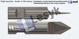 TC knife blade 0,5-30° / 60°  ø 8 mm 