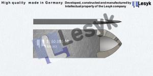 TC knife blade  80°  25 mm -R 