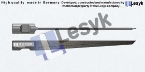 VHM-Messerklinge 3,7° / 55 mm PA1-Teflonbeschichtet