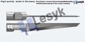 VHM-Messerklinge 6° / 32 mm PA1-Teflonbeschichtet