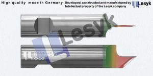 VHM-Messerklinge 40°-0,5  ø 8 mm BD-Beschichtet