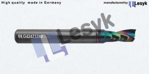 VHM-Fräser ø 6,0 - 12 mm up cut Z1 Beschichtet C2 