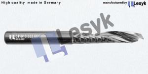 fraise en carbure de tungstène ø 6,0 - 32 mm 30° 