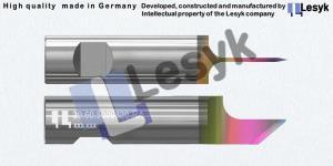 lame en carbure de tungstène 40°-0,64  ø 8 mm RA-revêtue