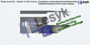 VHM-Messerklinge 30°  25 mm asym. -N 